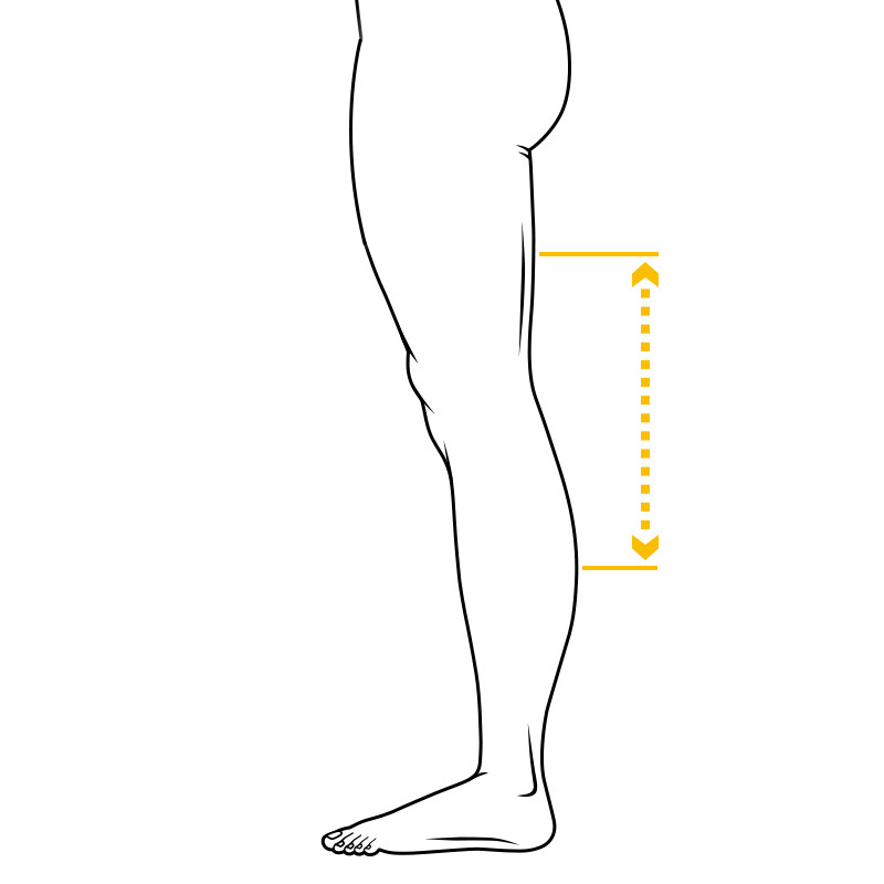 How to measure the length of your leg